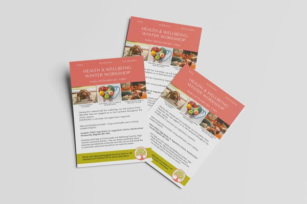  Flyer Design For Vasudha Living 
