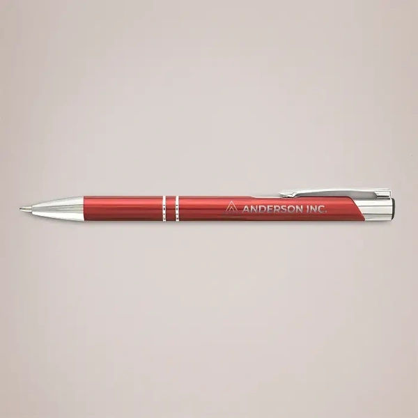 Engraved Paragon Pens - Example - Burgundy Matte